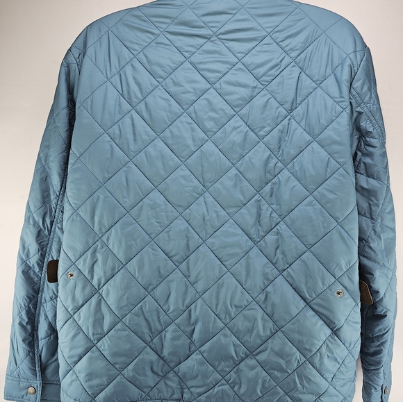 Peter Millar Norfolk Quilted Lightweight Bomber Jacket Blue XXL - Picture 10 of 16